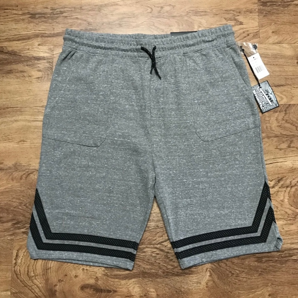 Brooklyn Cloth Knit Short Men’s Size XL Gray Modern Cut Super Soft Made In NYC